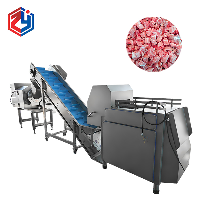 凍肉切丁生產(chǎn)線